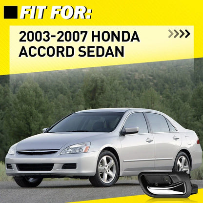 Set of 4 Interior Door Handles for Honda Accord Sedan (2003–2007)