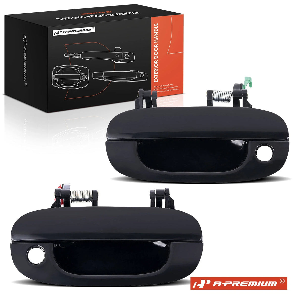 2X Front Exterior Door Handle for Dodge Ram 1500 1994–2001 Ram 2500 3500