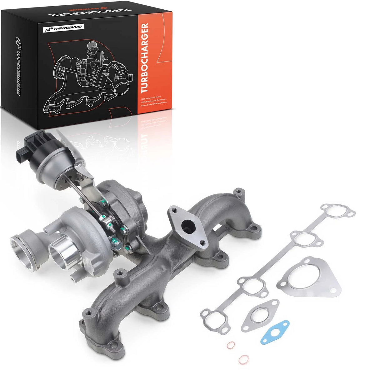 Turbocharger for VW Beetle Golf Jetta 1.9L (2004–2006) 5439-970-0026, 038253019S, 038253020S, 667-265