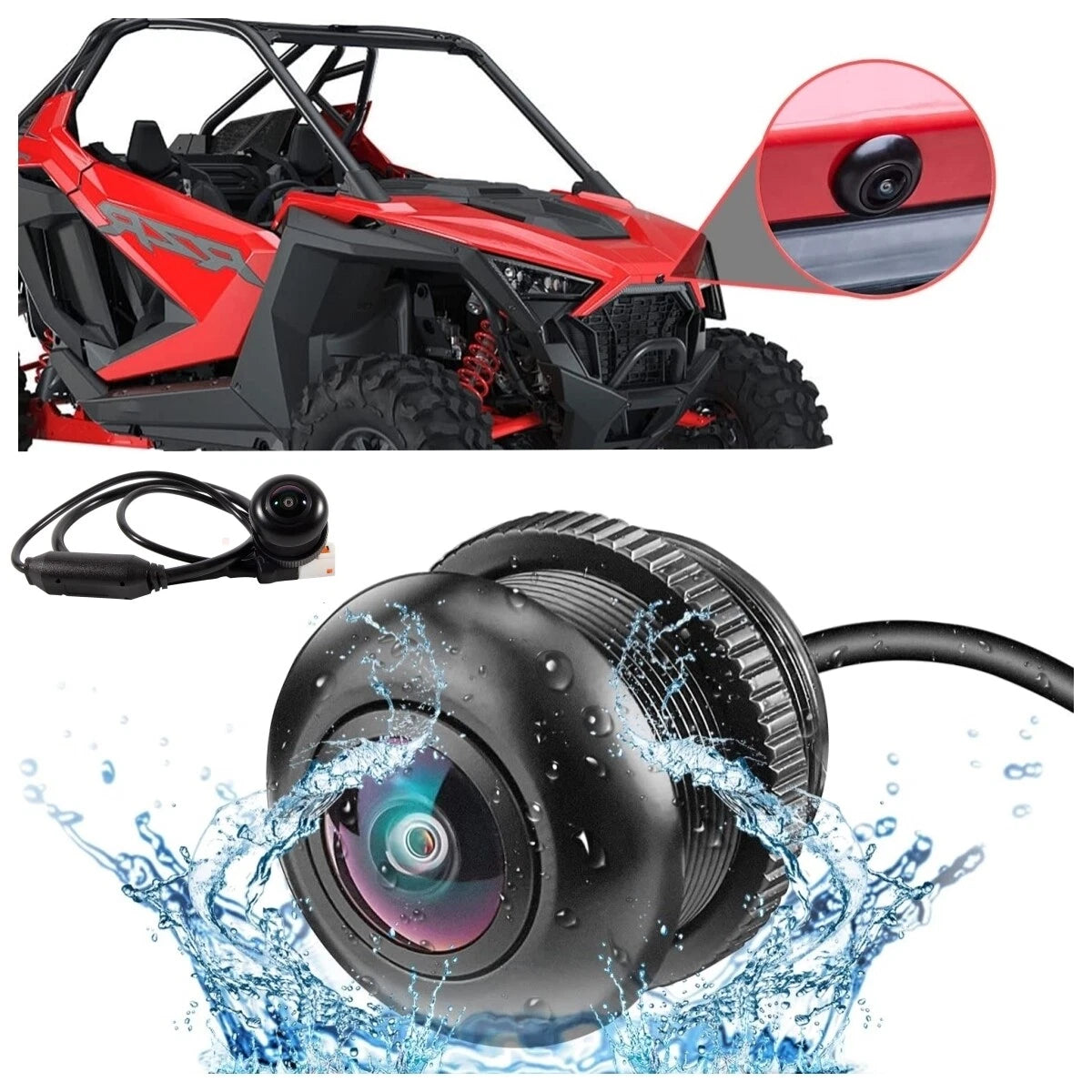 Front Camera Kit for Polaris RZR PRO XP Turbo 1000 900 PRO R