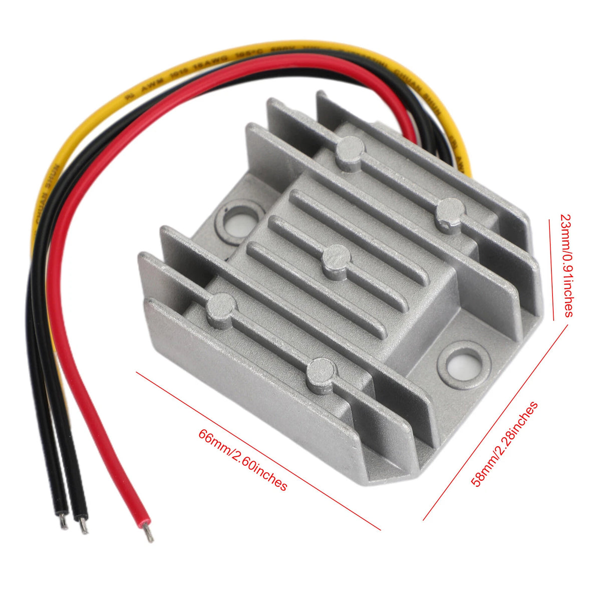 Waterproof DC/DC Power Converter Regulator for US Vehicles (I015-A053)