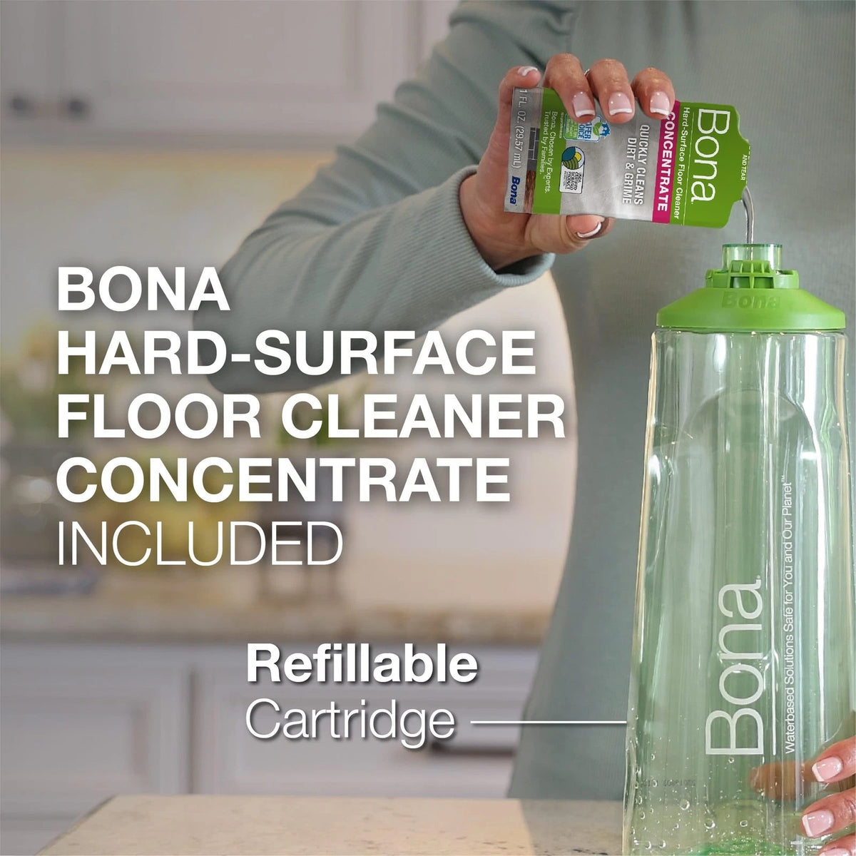 Multi-Surface Floor Cleaner for Various Surfaces (Pack of 1)