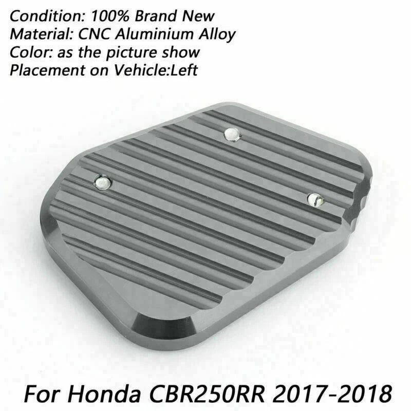 Kickstand Side Stand Extension Pad for Honda CBR250RR (2017–2018)