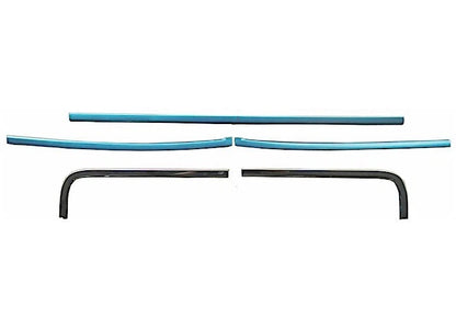 Set of 5 Rear Window Molding for Pontiac Firebird (1967–1968) 695-71M