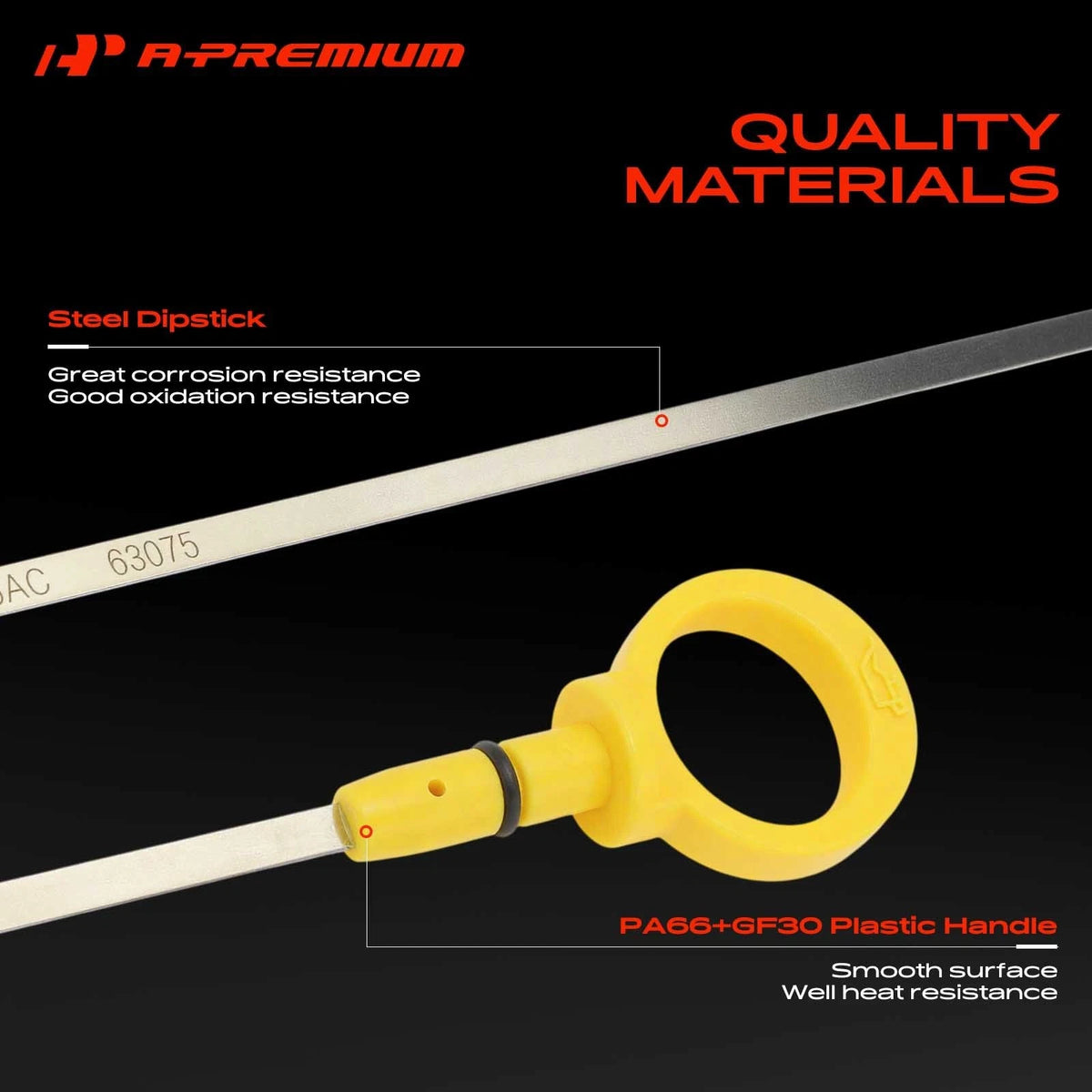 Engine Oil Dipstick for Chrysler Town & Country, Dodge Caravan (4694325AC, 917-313)
