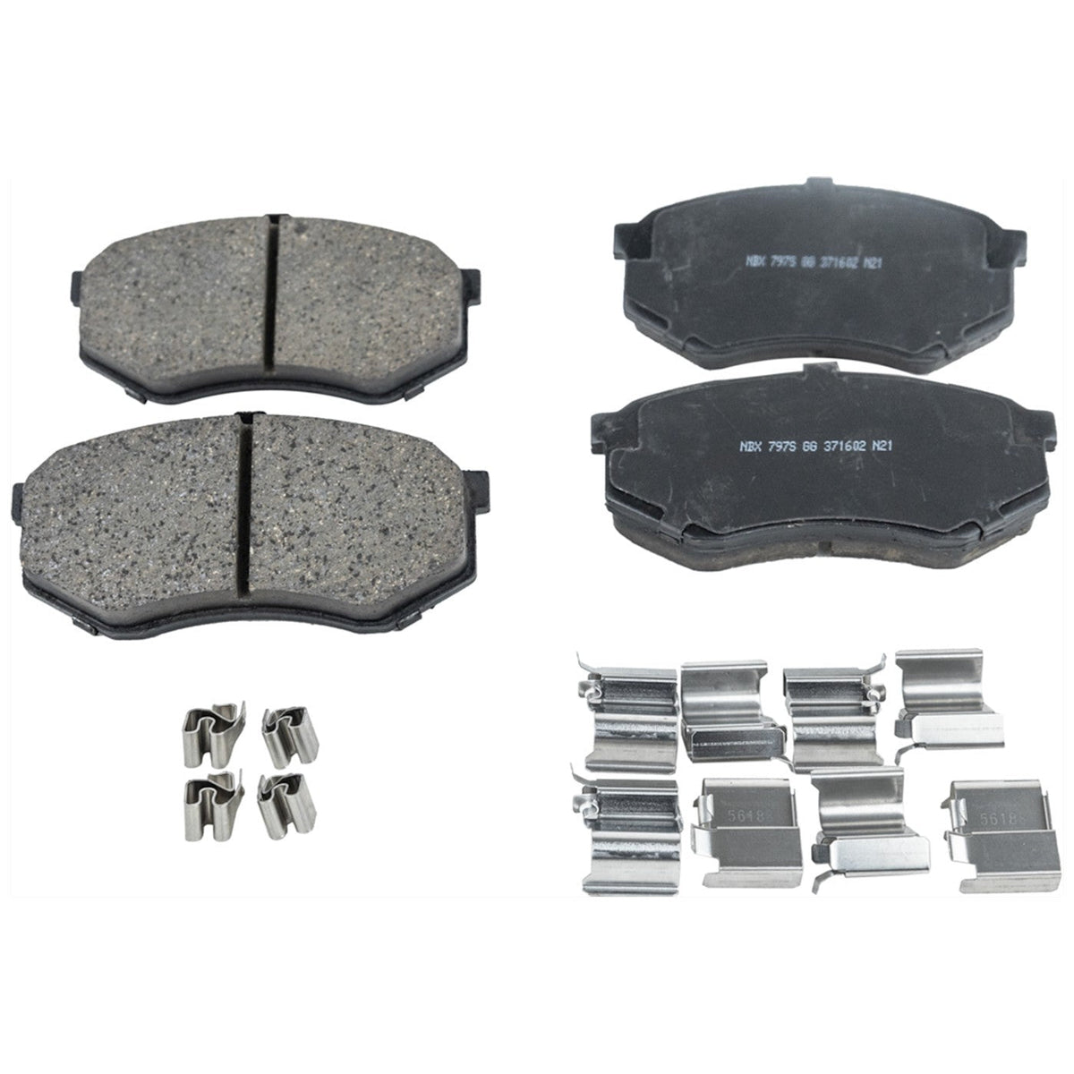 Front Brake Disc Rotors and Pads Kit for Toyota Tacoma (1998–2004)
