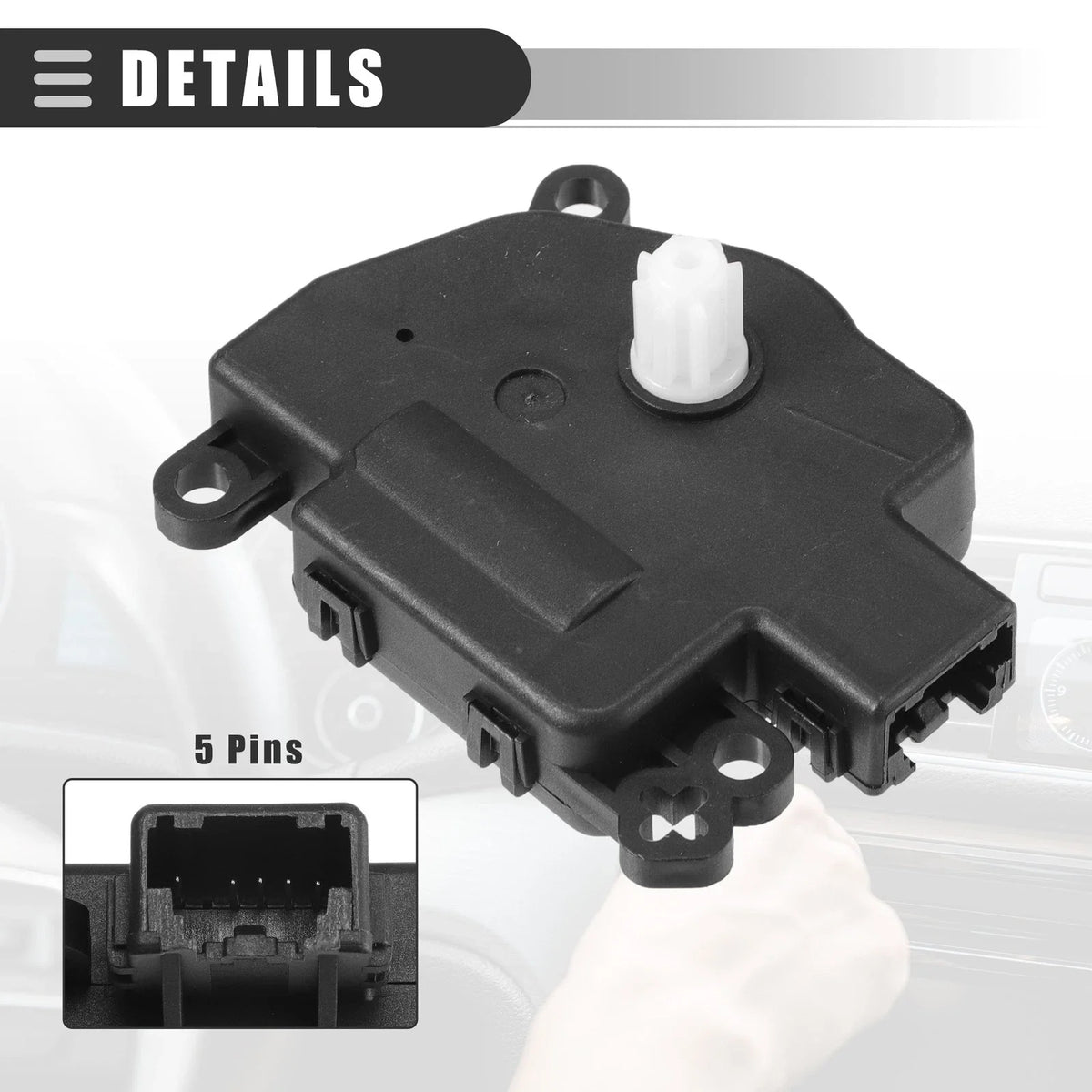 HVAC Heater Air Door Blend Actuator for Ford Expedition (2007–2014) No. 7L1Z19E616A