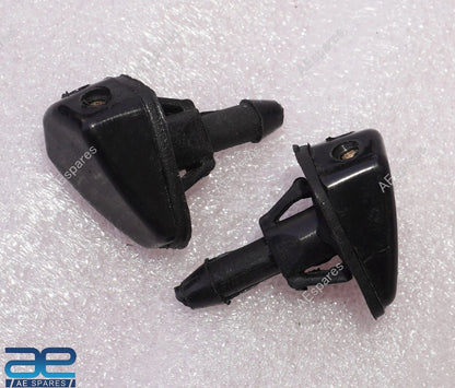 2X Front Windshield Wiper Washer Jet Nozzles for Honda Amaze Brio Datsun Go