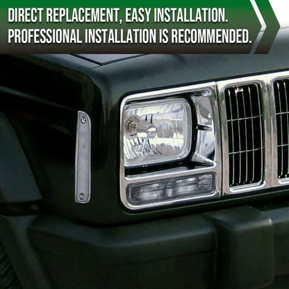 Smoke Corner Lights and Bumper Signal Lights for Jeep Cherokee XJ (1997–2001)
