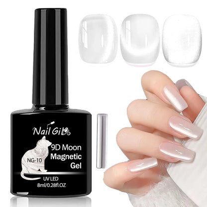 Nail Gel Cat Eye Silver for Nail Art (Pack of 1)