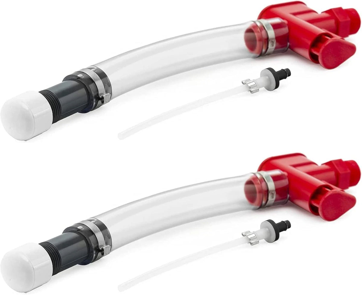 2X No Spill Trigger Hose Fluid Control System for Fuel Jugs (5.5 Gallon)