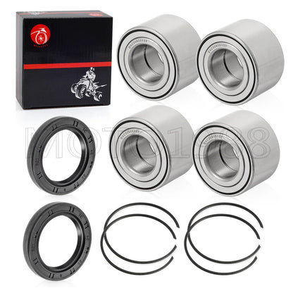Front & Rear Wheel Bearings Seal Kit for Can-Am Maverick 1000R/Max 1000R (2013–2016)