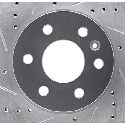 Brake Rotor Set for GMC Canyon (2015–2020) ALX-PAU-DF-7002-48034-CLA2, Drilled & Slotted