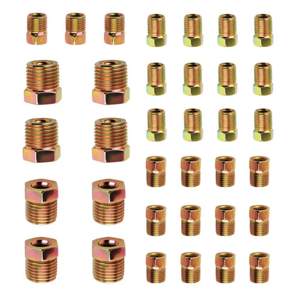 35PCS Brake Line Fitting Kit for Universal Applications (0.640.640.56 inch)