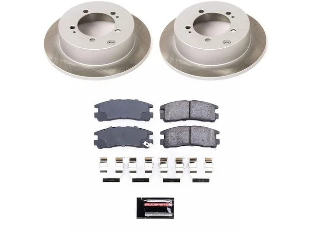 Brake Pad and Rotor Kit for Mitsubishi Galant (1999–2003) 81543XRZT