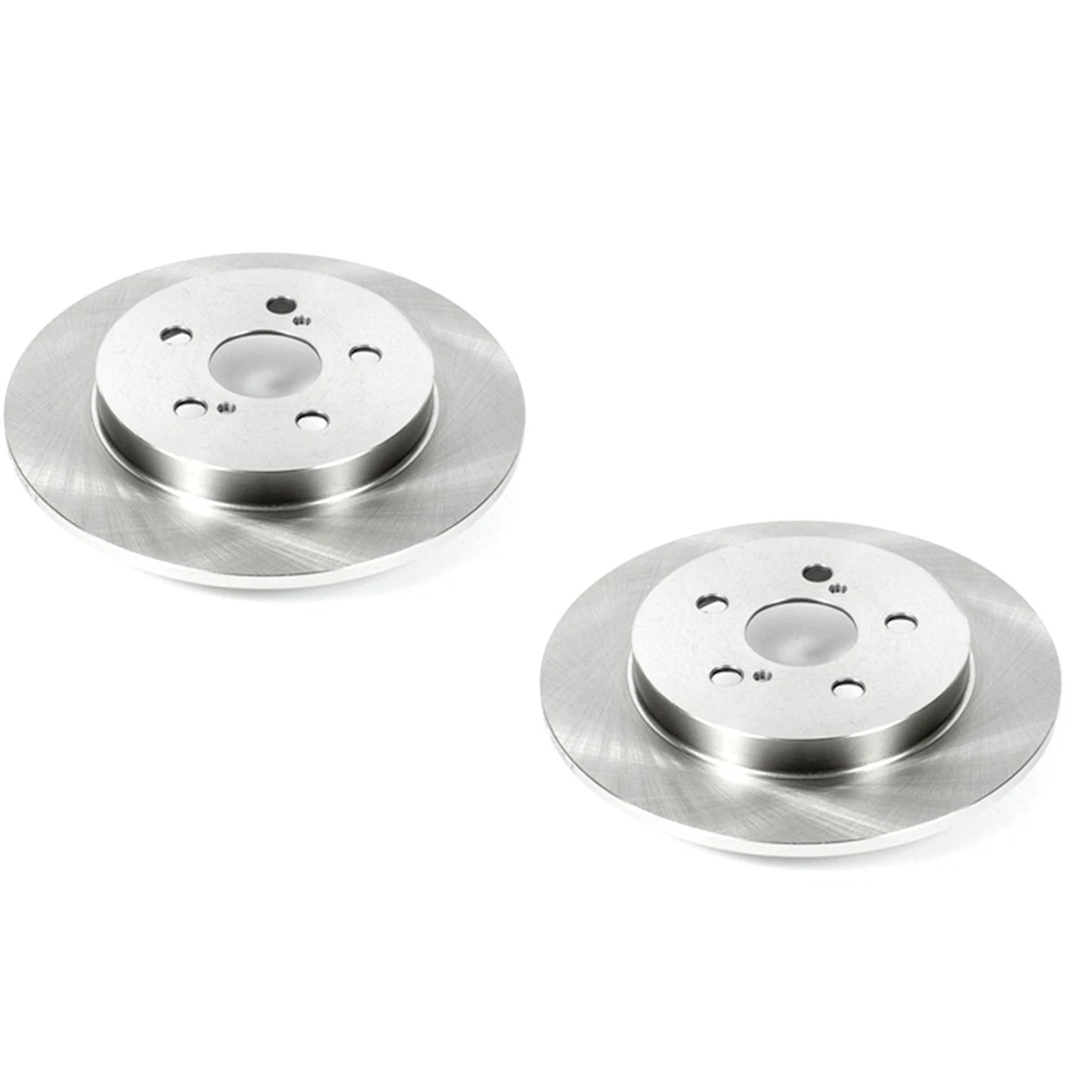 Set of 2 Powerstop Brake Discs Rear for Toyota Prius Prime (2010–2022)