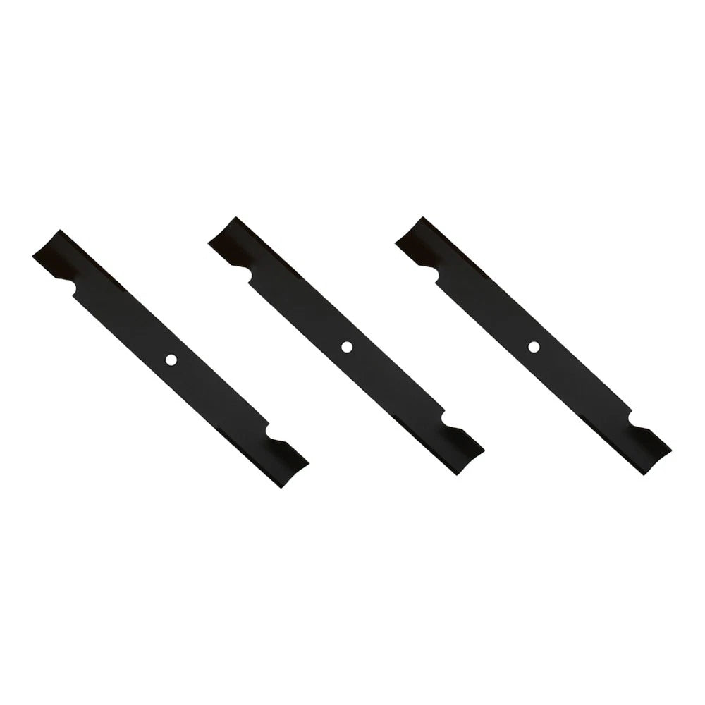 3X Notched High Lift Mower Blade for Exmark (Fits 1-613112)