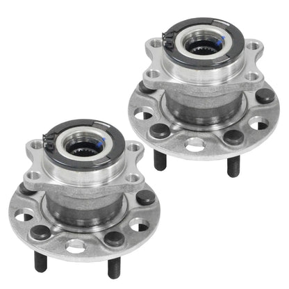 2X Rear Wheel Bearing Hubs Assembly 512333 for Jeep Compass Patriot (2007–2016)
