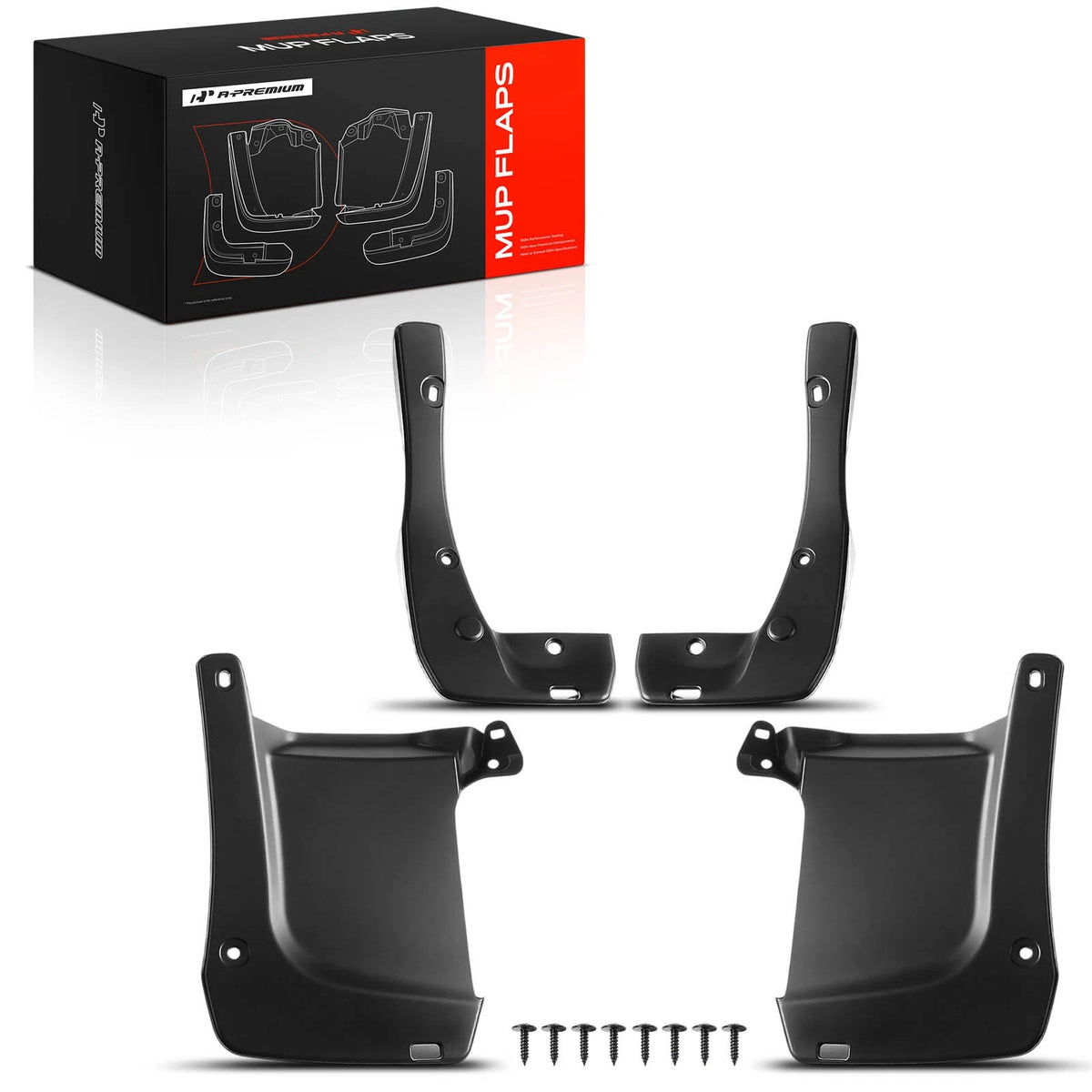 Set of 4 Splash Guards Mud Flaps for Honda Accord (2013–2015)