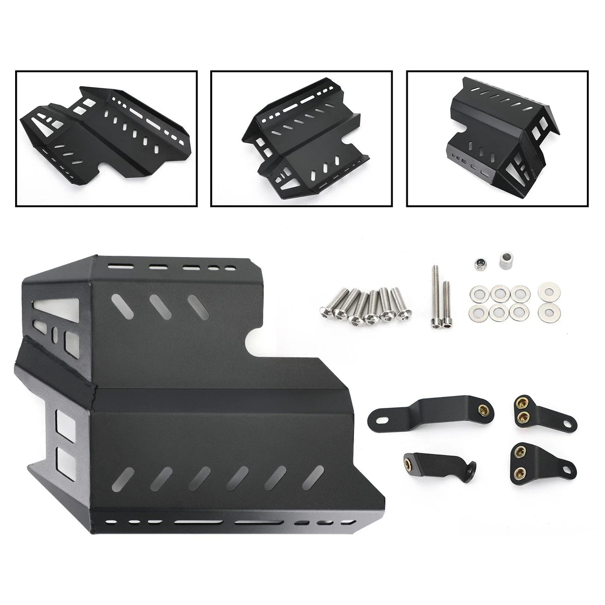 Engine Guard Skid Plate Aluminium 3mm for Honda CB400X CB500X (2019–2021)