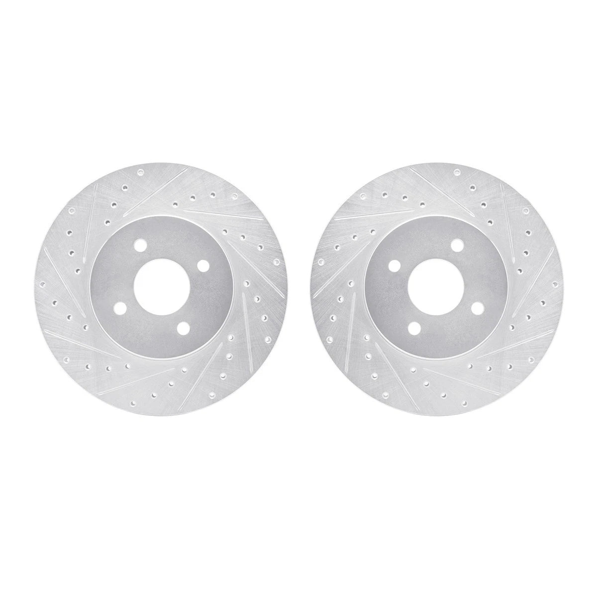 2X Brake Discs Front for Ford Focus (2002–2004) WGPN1-54136