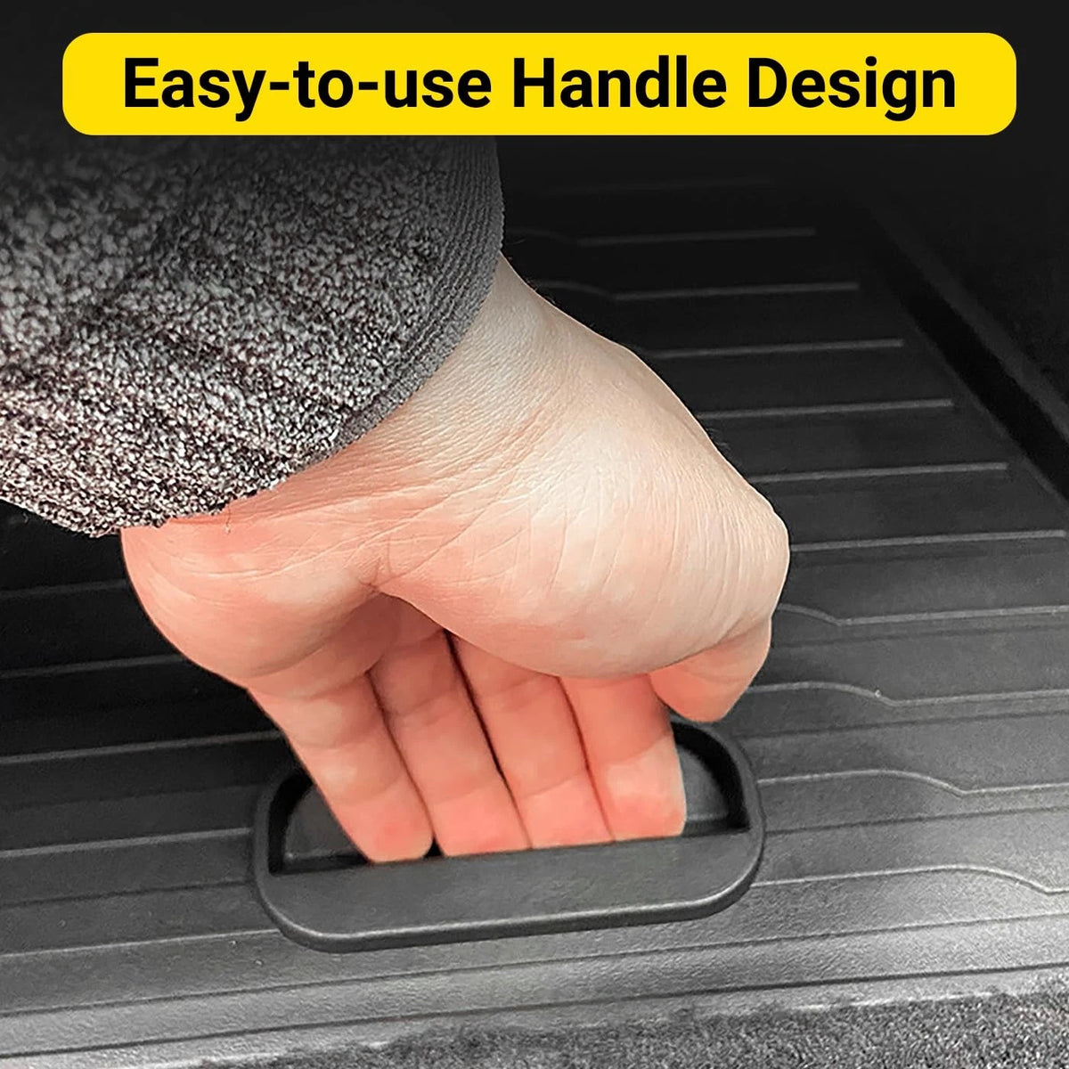 2X Rear Trunk Storage Bins for Model Y (2020–2023) Waterproof Organizer
