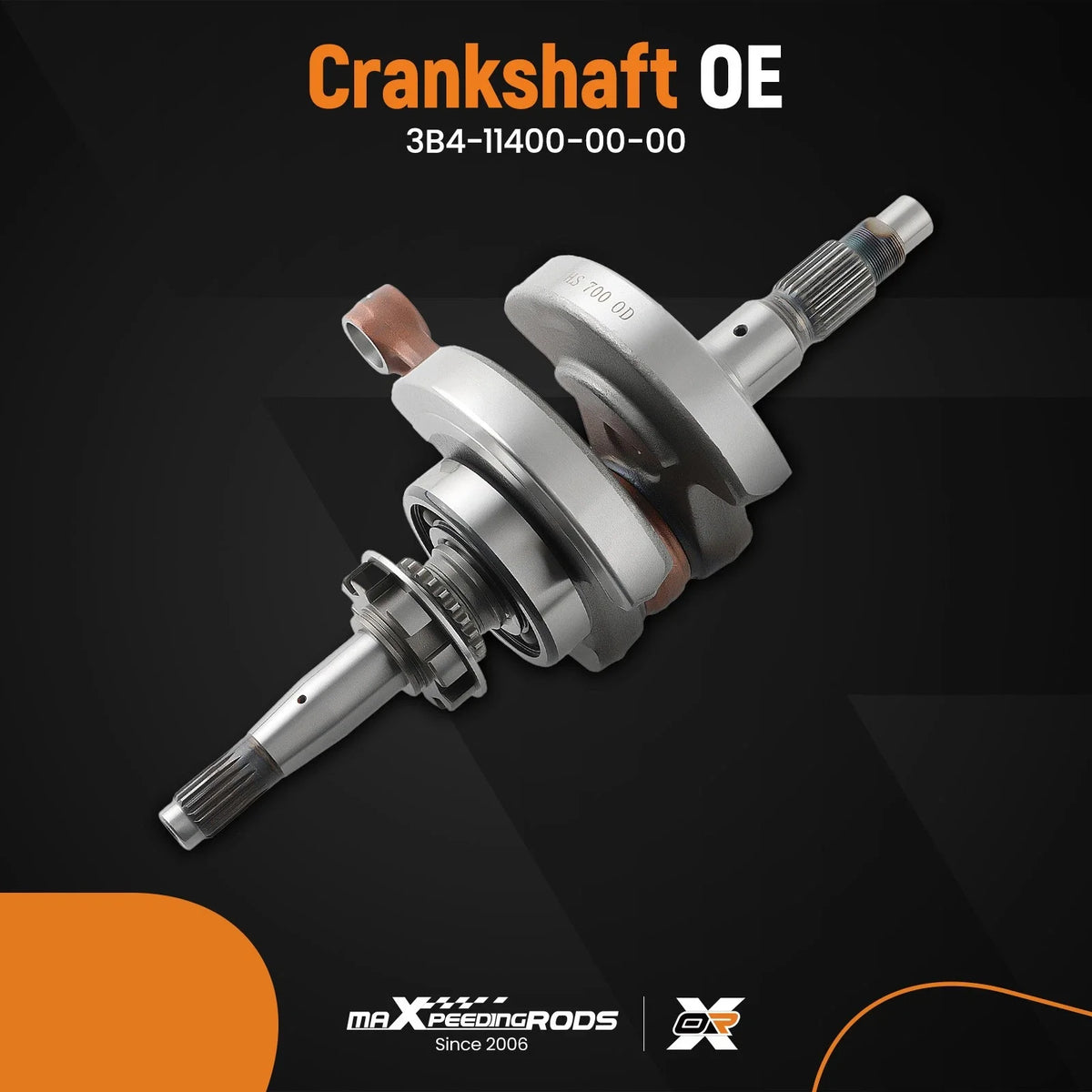 Crankshaft Assembly for Yamaha Grizzly Kodiak Rhino 700 (2007–2013)