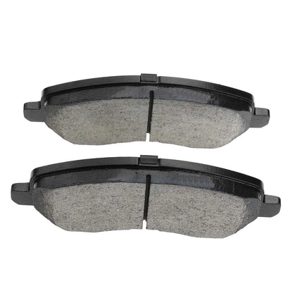 Set of 8 Ceramic Brake Pads for Mitsubishi Outlander (2007–2013)