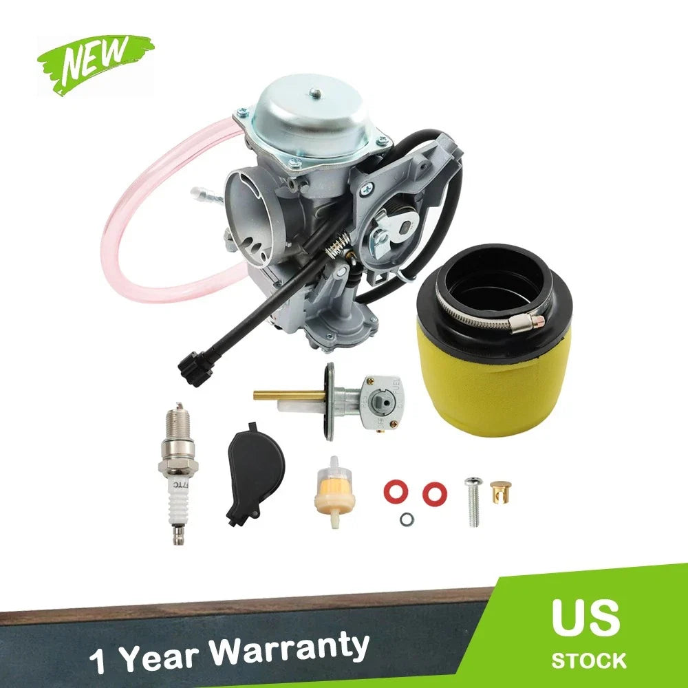 Carburetor with Fuel Valve for Arctic Cat 400 500 2X4 4X4 (2000–2002)