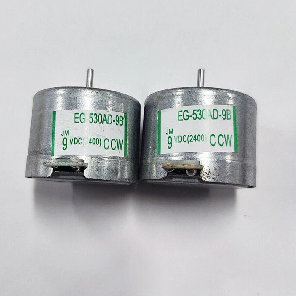 2Pcs 530 Motor DC 9V 2400RPM for DIY Parts