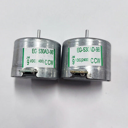 2Pcs 530 Motor DC 9V 2400RPM for DIY Parts
