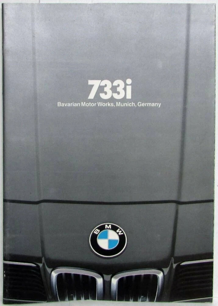 1979 BMW 733i Sales Brochure