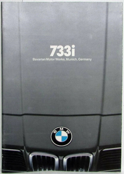 1979 BMW 733i Sales Brochure