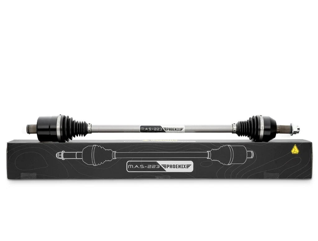 Assault Industries Front MAS-223 Phoenix Axle for Can-Am Maverick (2013–2023)