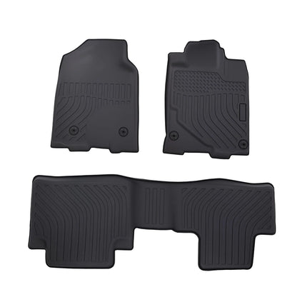 Set of 4 Black TPE Waterproof Anti-Slip Floor Mats for Acura RDX (2013–2018)