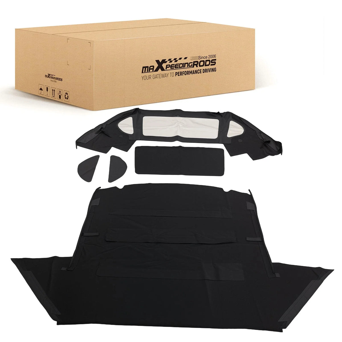 Convertible Soft Top for Mercedes-Benz SL500 SL600 R129 (1994–2002) MBZ12148 Black