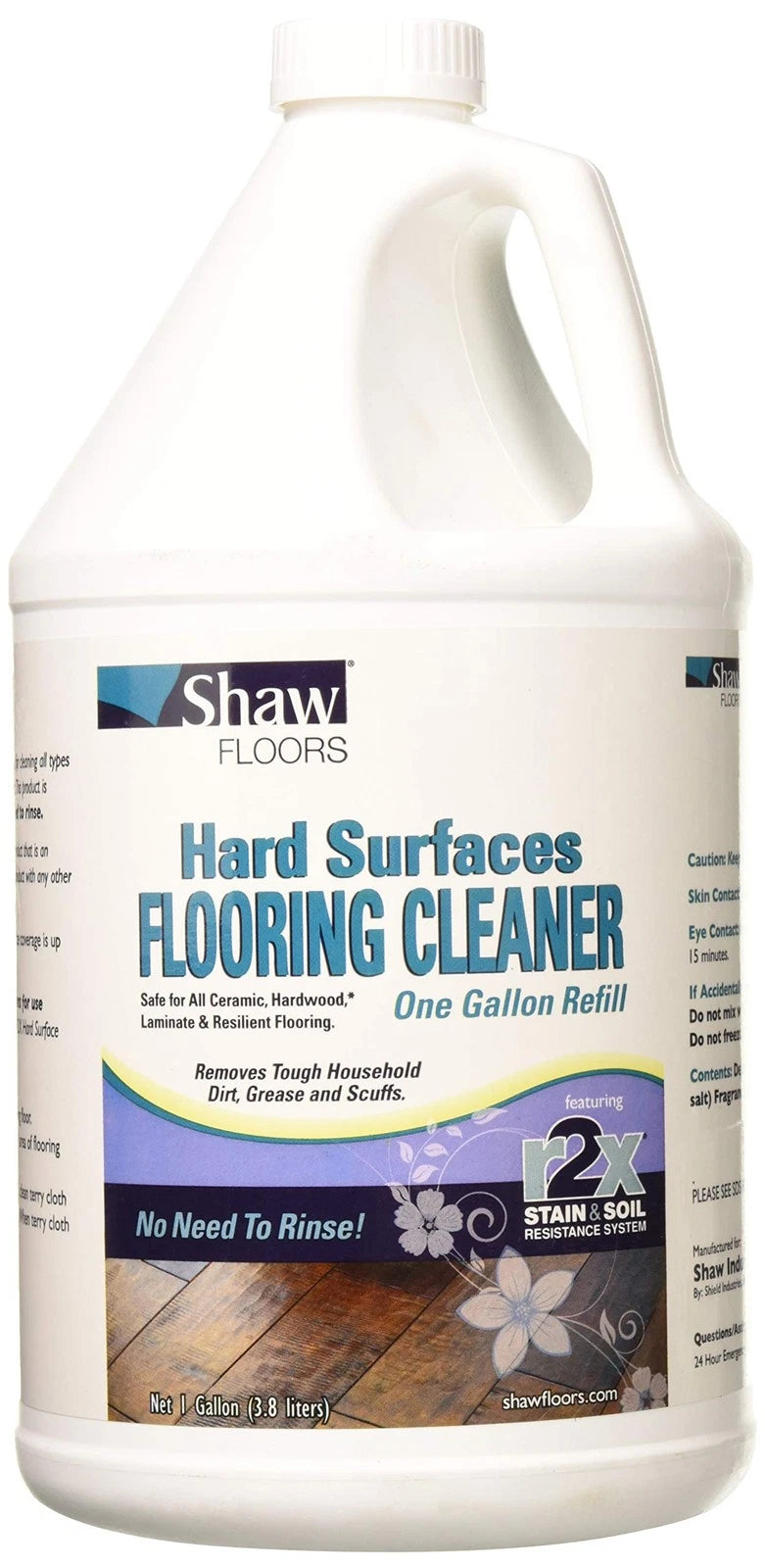 R2X Hard Surfaces Flooring Cleaner for Shaw Floors (128 Fl Oz)