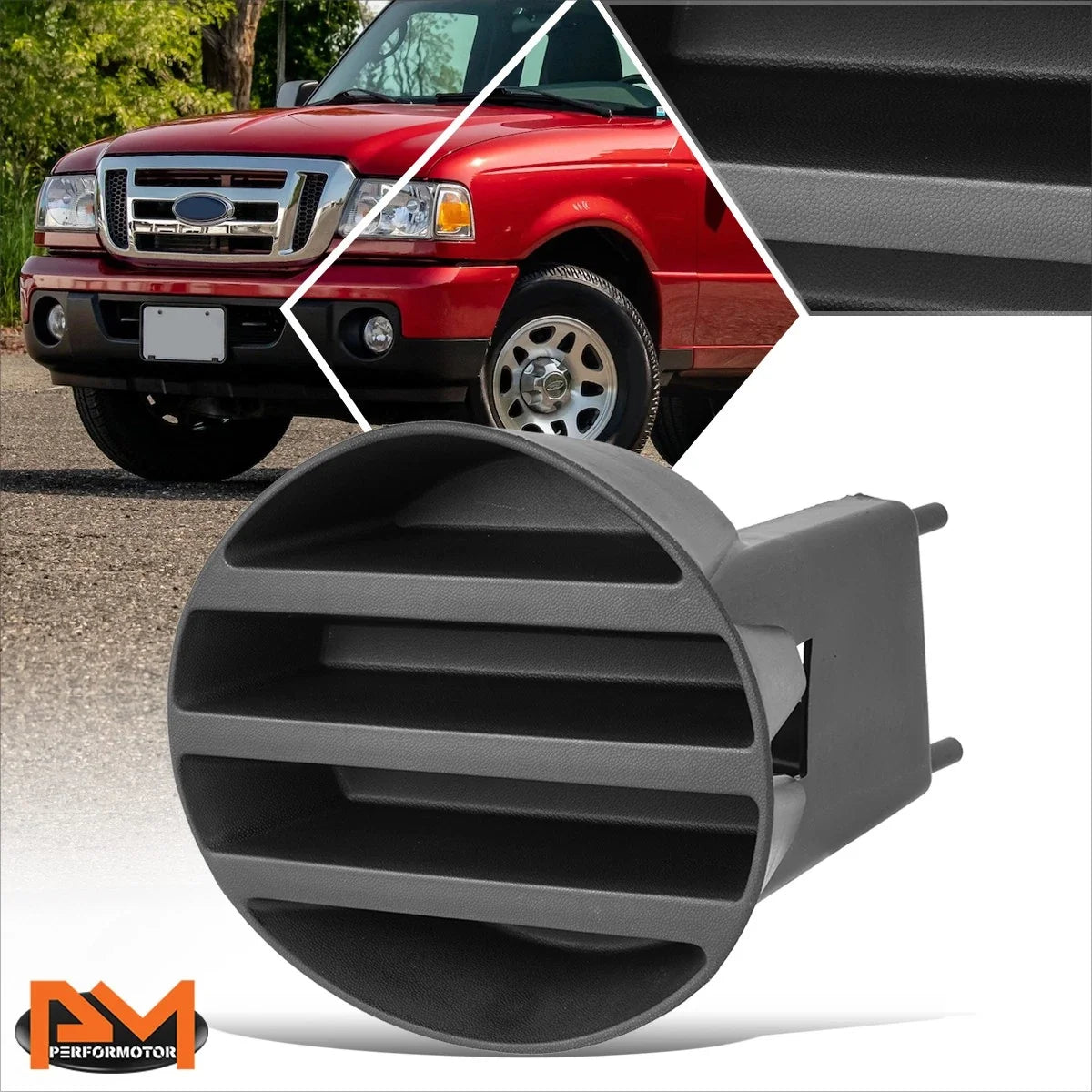 Fog Light Bezel Cover for Ford Ranger (2008–2011)