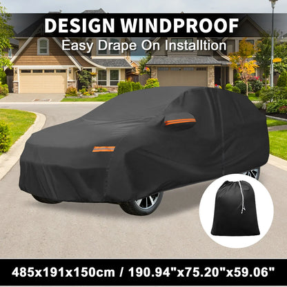 Waterproof Aluminum Film Car Cover for Kia Sorento (2016–2023)