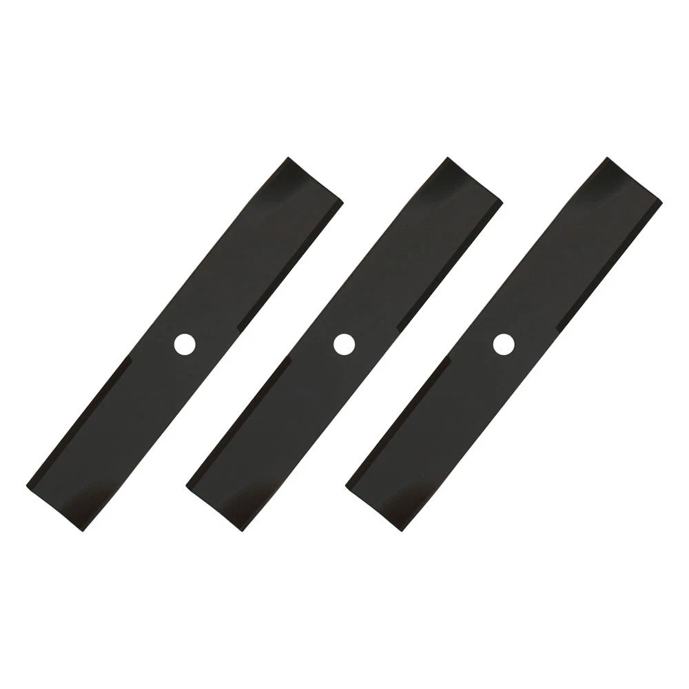 Set of 3 Mower Blades for John Deere Riding Mowers (14" XHT)