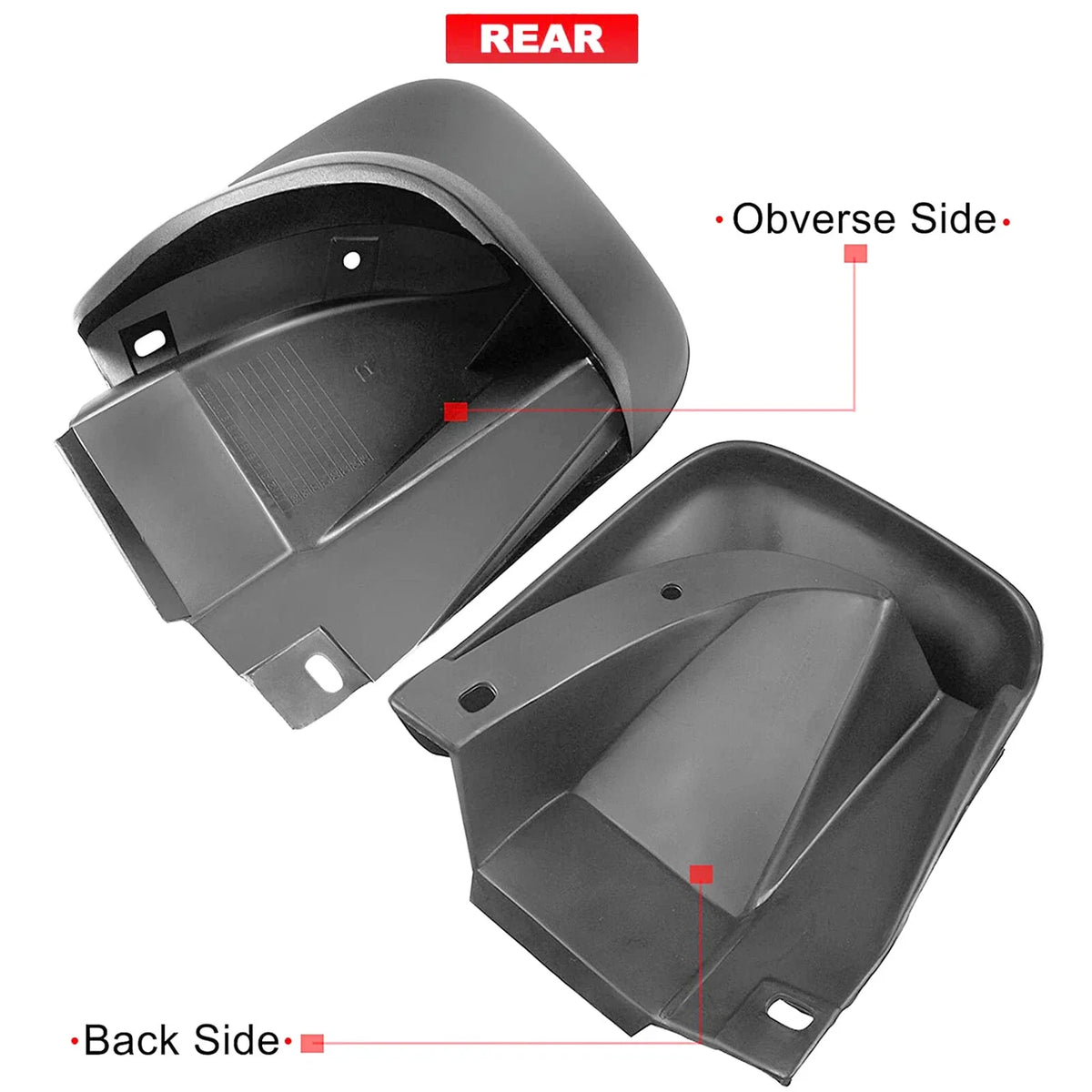 Set of 4 Splash Guards Mud Flaps for Honda Accord (1998–2002)