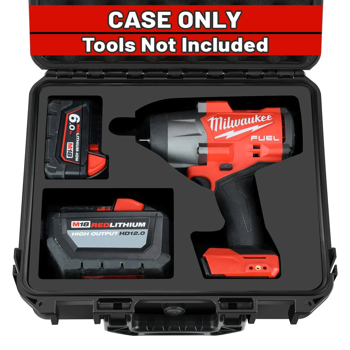 Hard Case for Milwaukee M18 Impact & Torque Wrench (Waterproof)