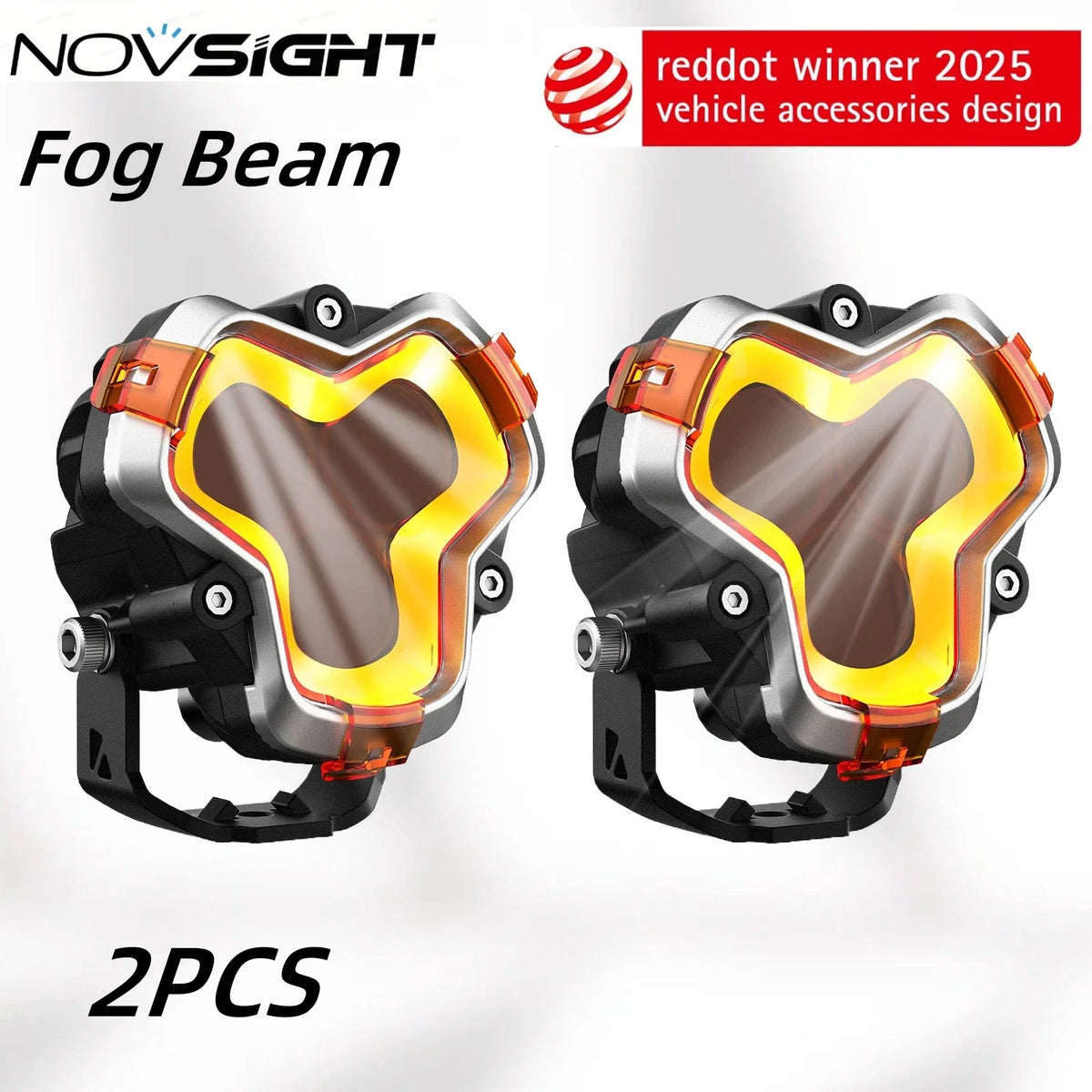 3" LED Work Pod Lights for Jeep SUV Truck (Offroad Driving Fog Beam)