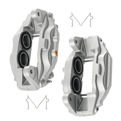 Set of 2 Piston Front Brake Calipers for Toyota Tundra (2007–2016)