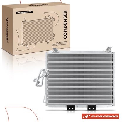 A-Premium A/C Condenser w/ Bracket for Jeep Wrangler TJ (1997–1999) 55036366AB