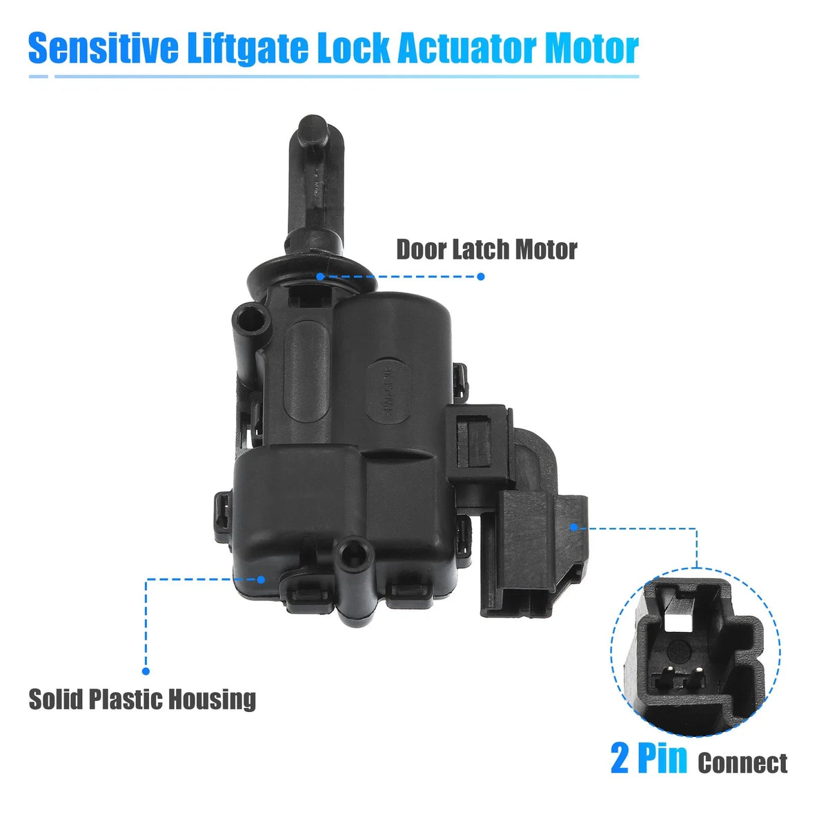 Rear Liftgate Trunk Latch Lock Actuator Solenoid 9L8Z-7843150-B for Ford Escape (2001–2012)