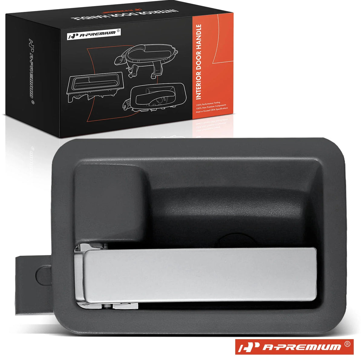 Driver Interior Door Handle for Dodge Durango Dakota (2004–2009) Silver Gray