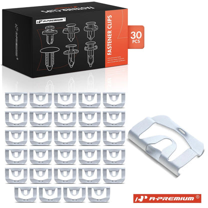 30Pcs Window Windshield Reveal Molding Retainer Clips for Mazda (7698976, 9633)