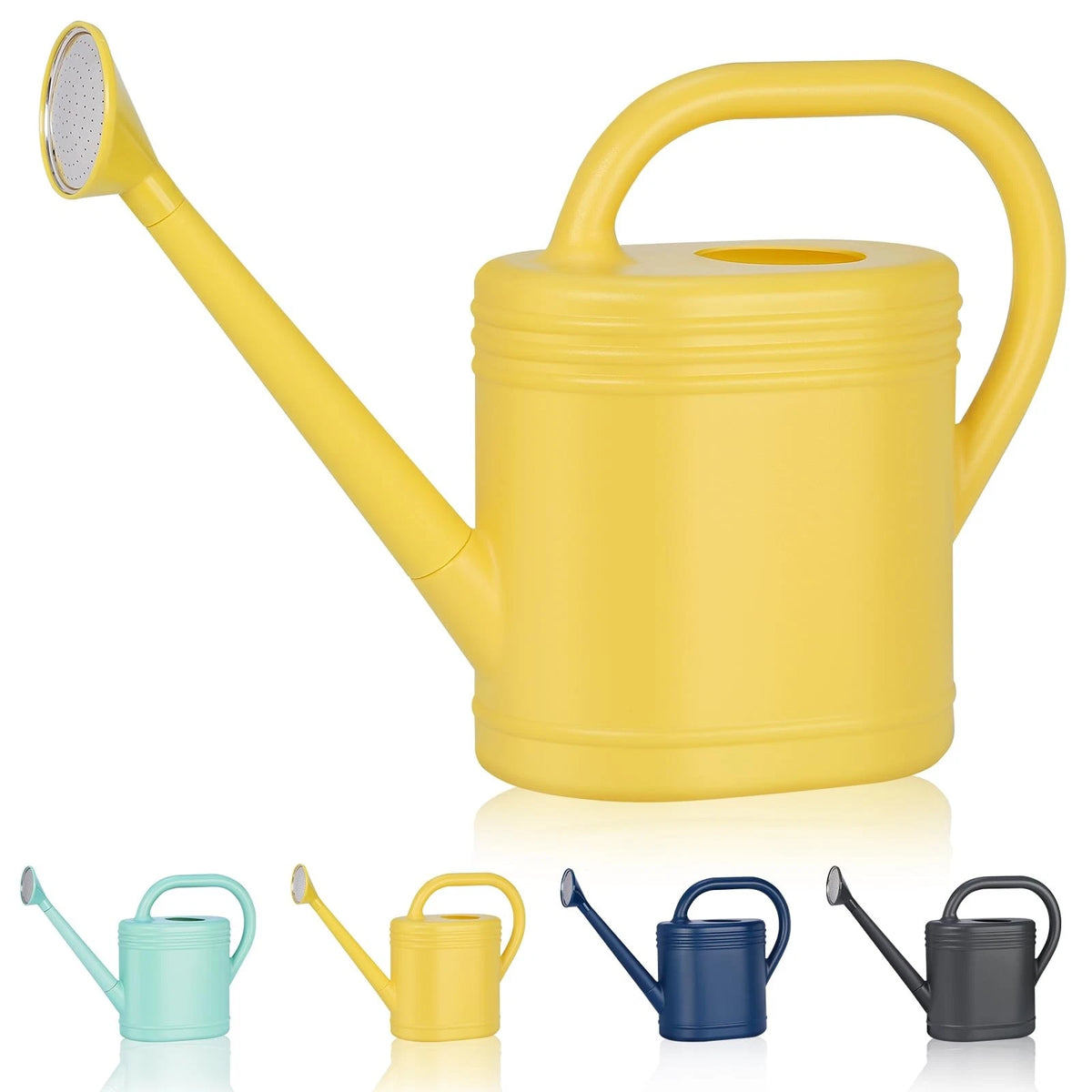 2 Gallon Watering Can with Long Spout for Indoor Outdoor Garden Plants