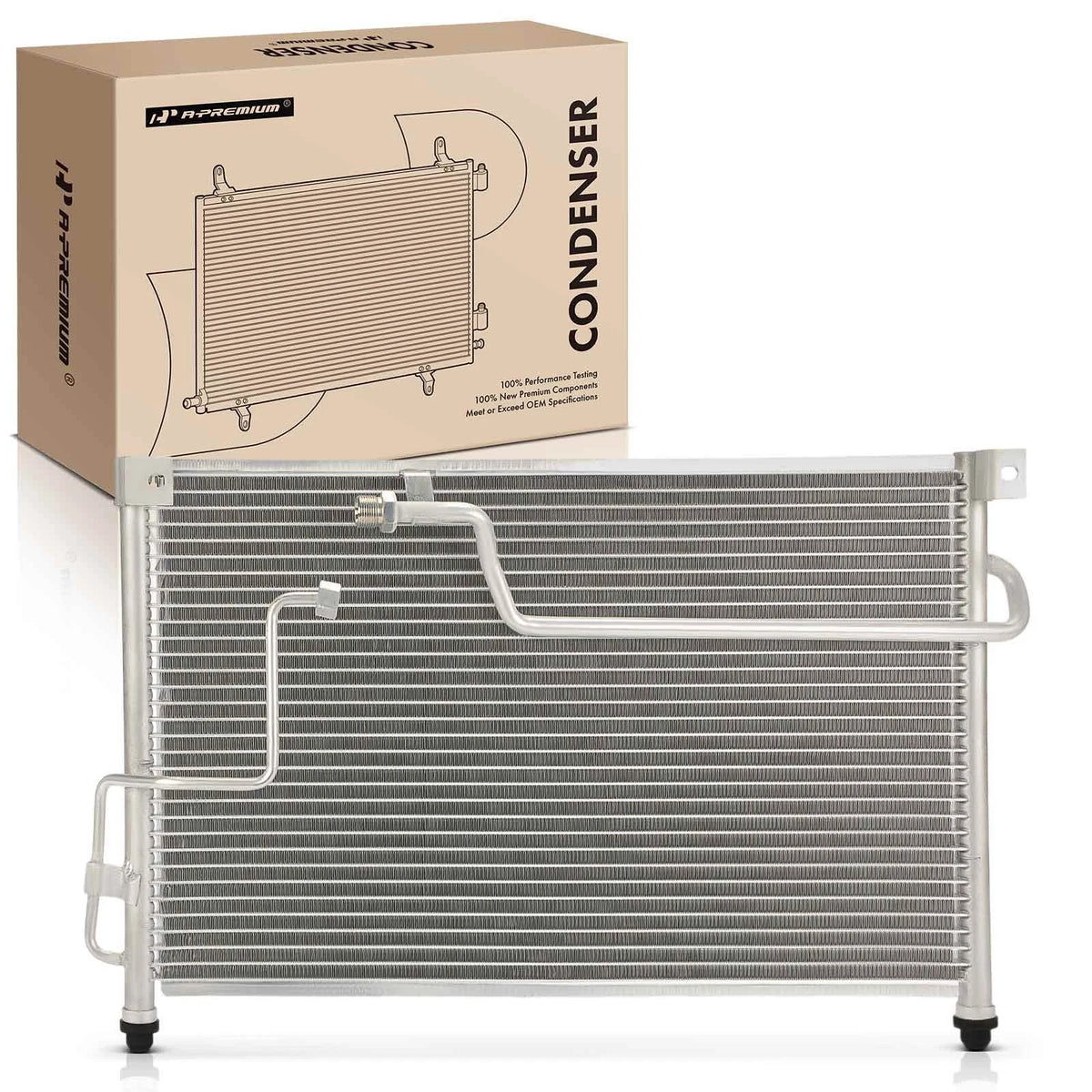 A-Premium A/C Condenser for Mazda 626 MX-6 (1993–1997) GA2A61480B, GB6H61480, GC3R61480
